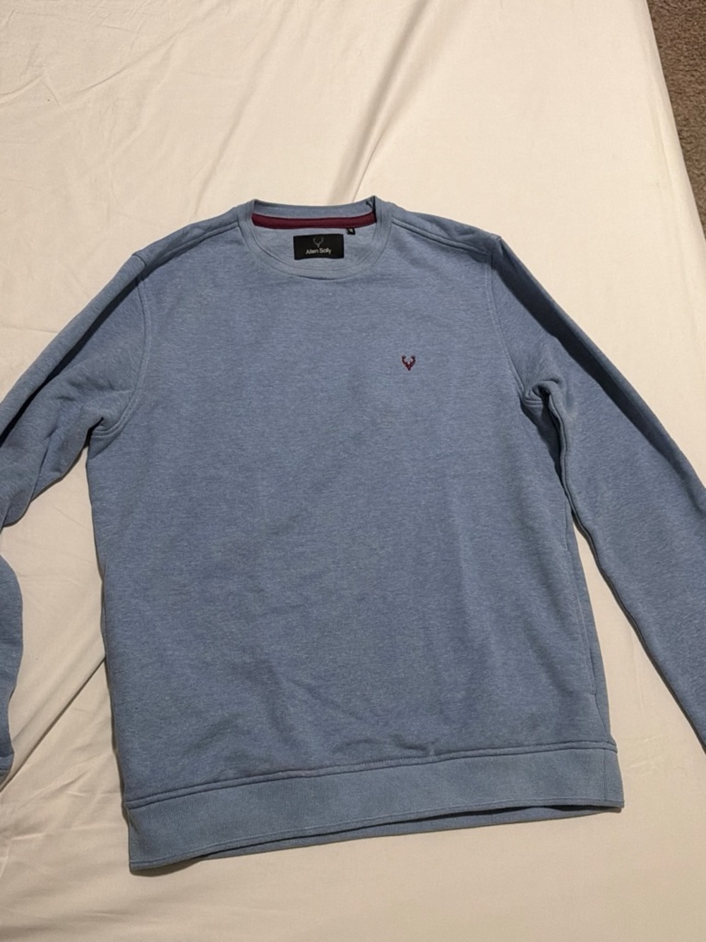 Allen Solly Light Blue Crewneck Sweater